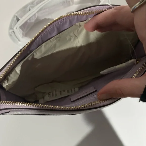 Kate Spade Lavender Clutch NWT - Picture 6 of 6